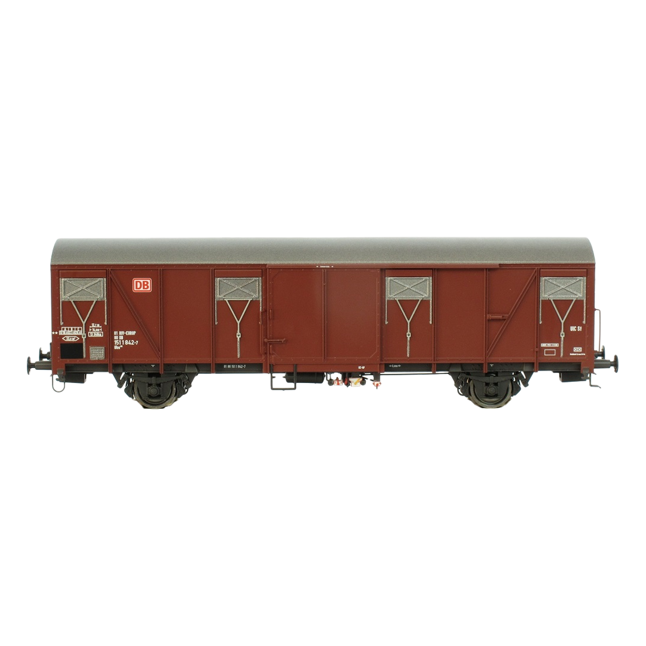 Wagon Towarowy Kryty Gbs 252, DB, DB AG, Ep. V