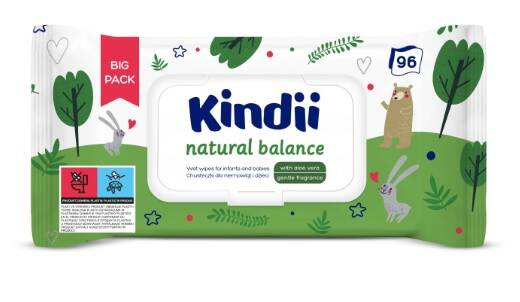 Chusteczki nawilżone dla niemowląt i dzieci Natural Balance