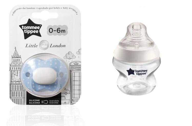 Butelka 150 ml smoczek usp Boy Tommee Tippee