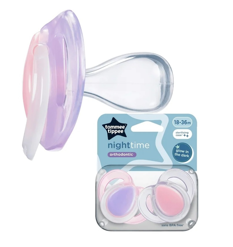 Smoczek uspokajający 18-36 m Night Time Tommee Tippee