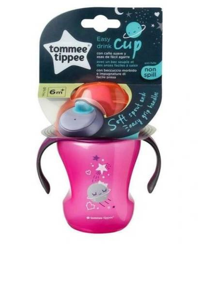 Kubek Niekapek z uchwytami 6m+Tommee Tippee