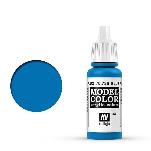 Farba Akrylowa Blue Fluo 70.736 